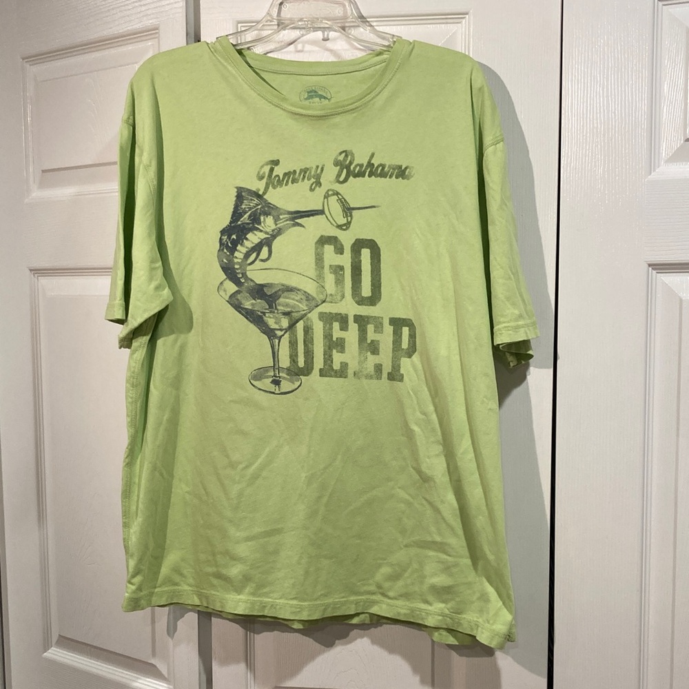 Tommy Bahama Lime Graphic Tee